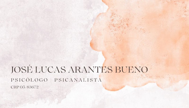 Foto de Psicólogo e Psicanalista José Lucas Arantes Bueno